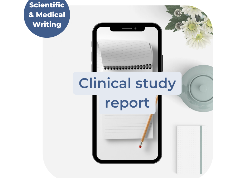 [CASE STUDY] Valorisation of a clinical study report into a peer-reviewed publication
