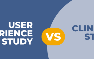 Clinical trials versus user experience studies: necessary and complementary scenarios